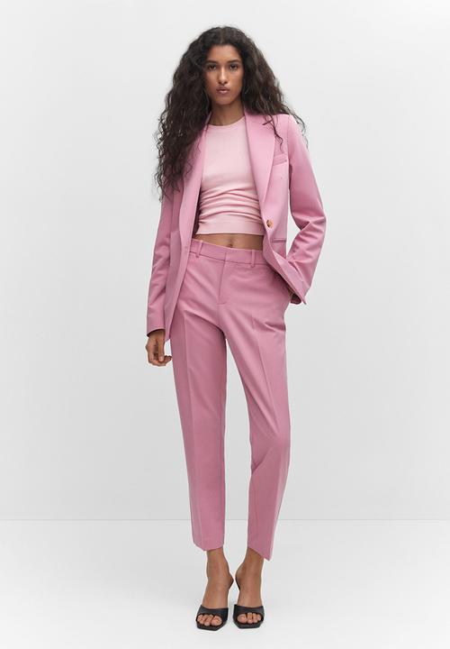 MANGO - Blazer boreal - pink