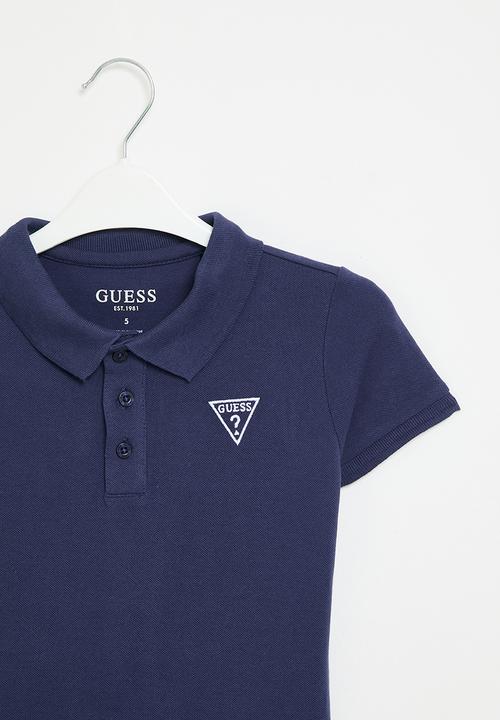 GUESS - Boys core polo shirt - blue