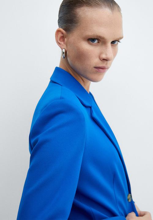 MANGO - Blazer paloma - mid blue