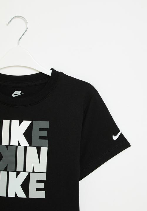 Nike - Nkg snackpack boxy tee - black