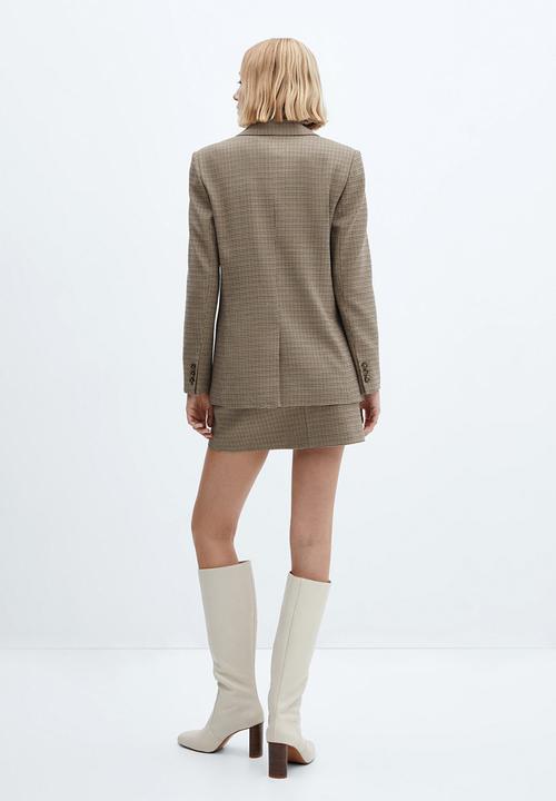 MANGO - Blazer charlott - brown