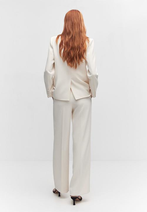 MANGO - Blazer smoking - white
