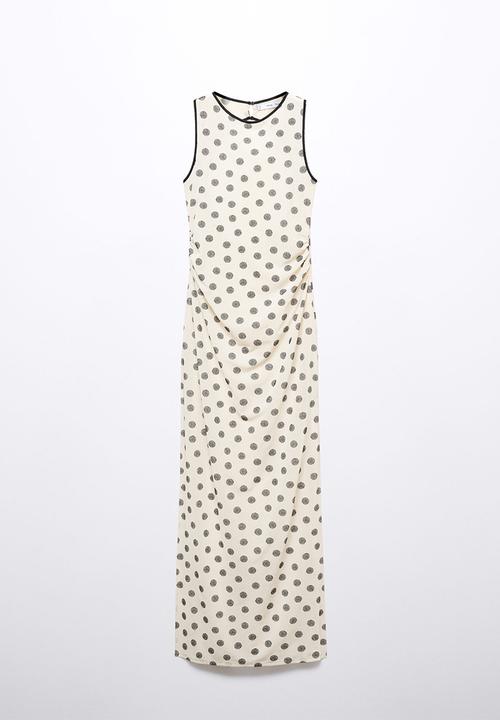 MANGO - Dress flash - natural