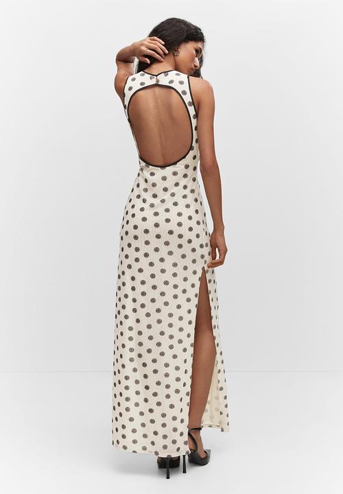 MANGO - Dress flash - natural