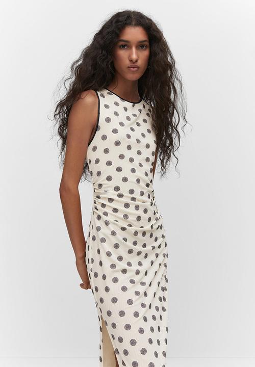 MANGO - Dress flash - natural