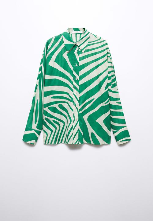 MANGO - Shirt samsara - natural