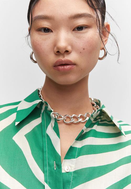 MANGO - Shirt samsara - natural