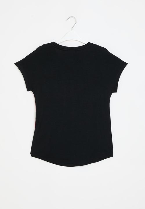 MINOTI - Graphic T-shirt - black
