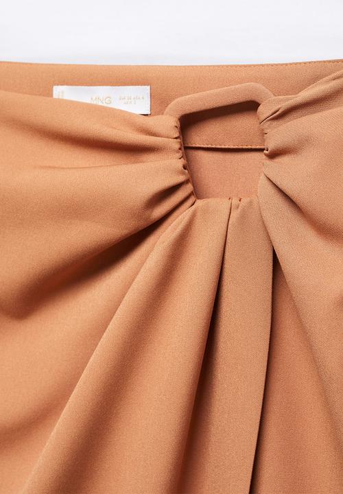 MANGO - Skirt famara - neutral 