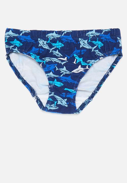 MINOTI - boys striped 5pk underpants - multi