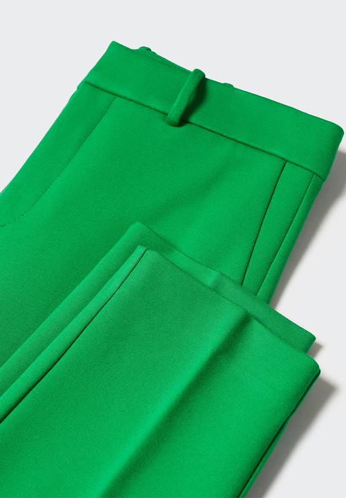 MANGO - Plus trousers paloma - green