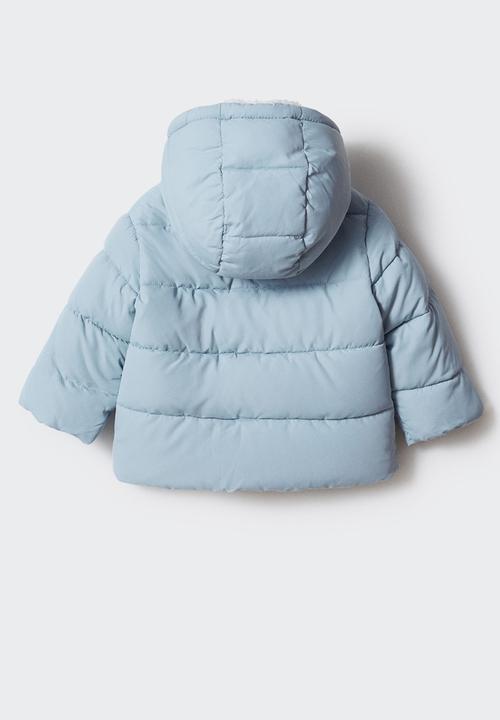 MANGO - Anorak winnie5 - sky-blue