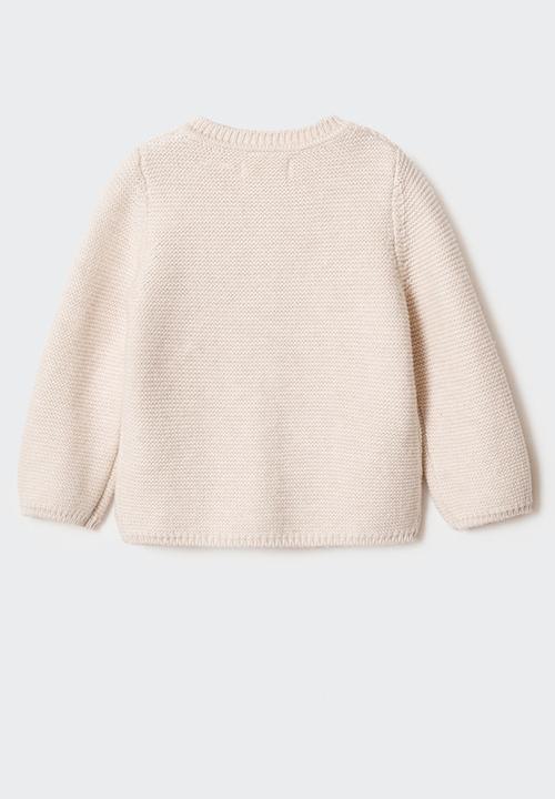 MANGO - Cardigan boba5 - sand