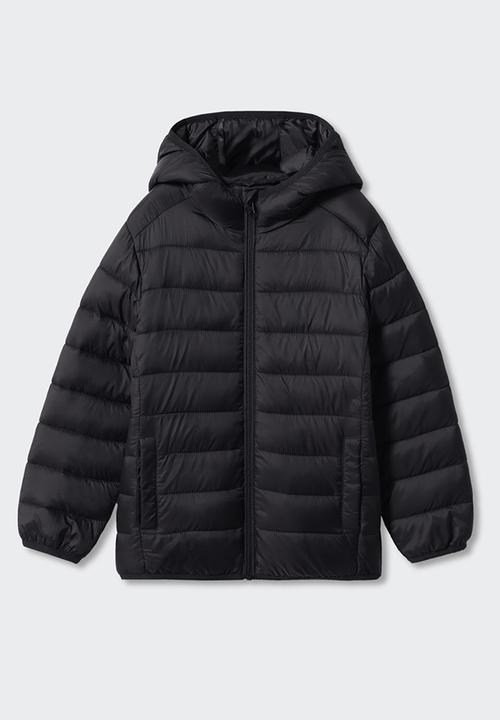 MANGO - Anorak unico - black