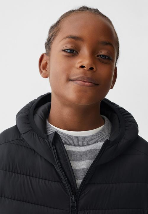 MANGO - Anorak unico - black
