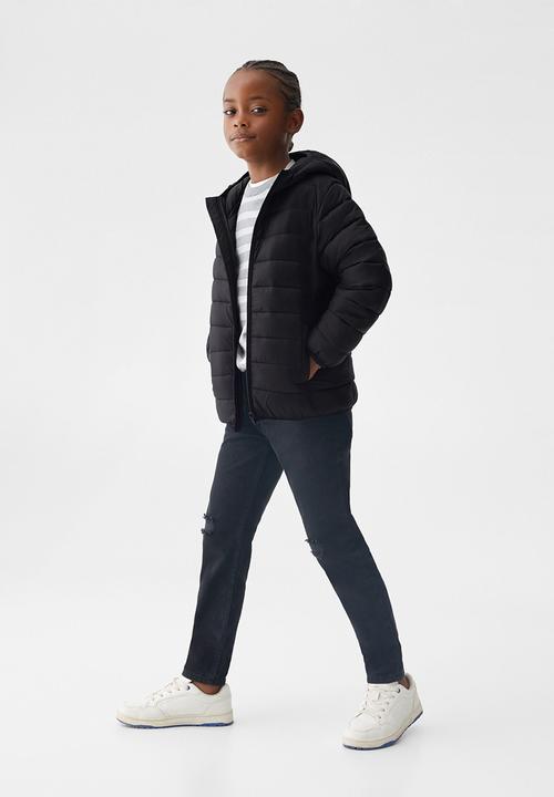 MANGO - Anorak unico - black
