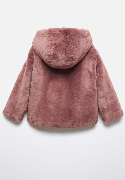 MANGO - Coat bolita5 - pink