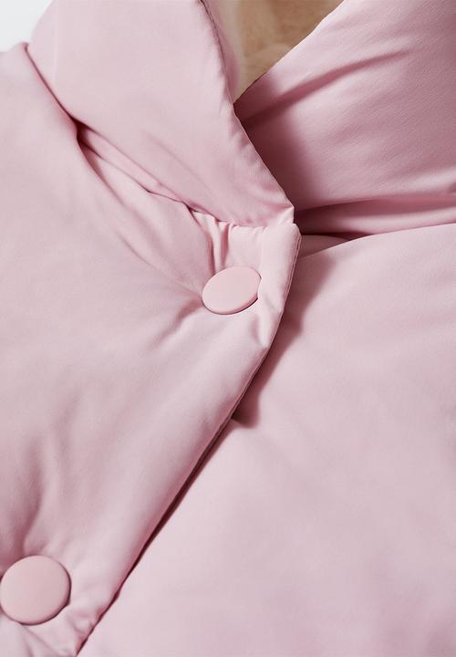 MANGO - Anorak copo5 - light pink