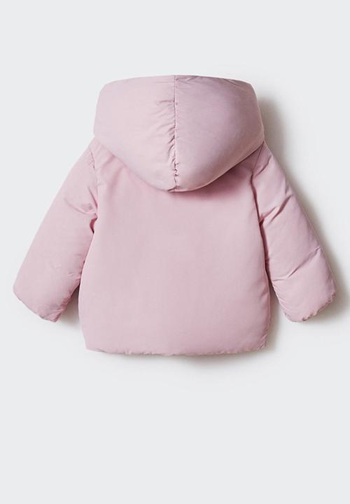 MANGO - Anorak copo5 - light pink