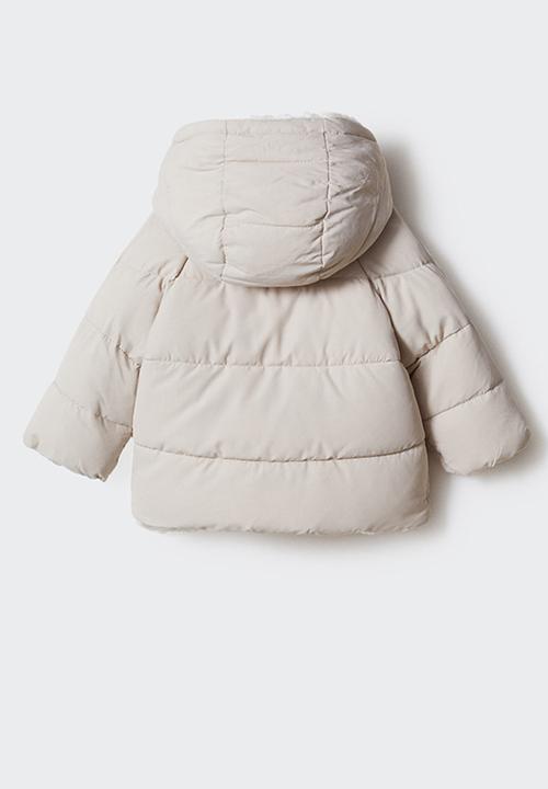 MANGO - Anorak patrick - grey stone