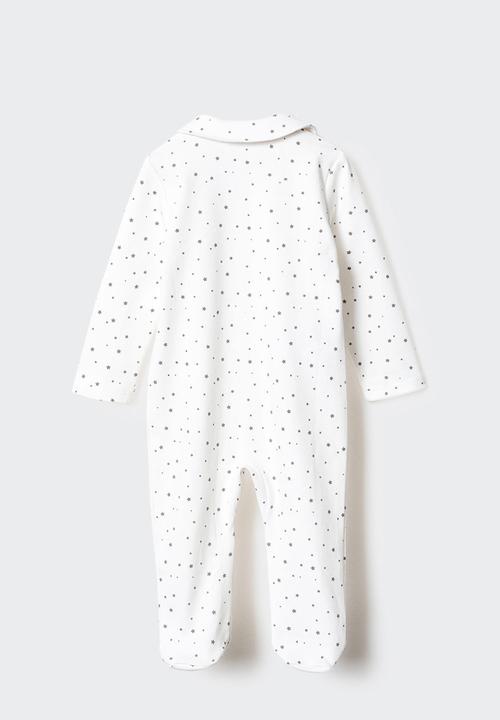 MANGO - Pyjamas star - offwhite