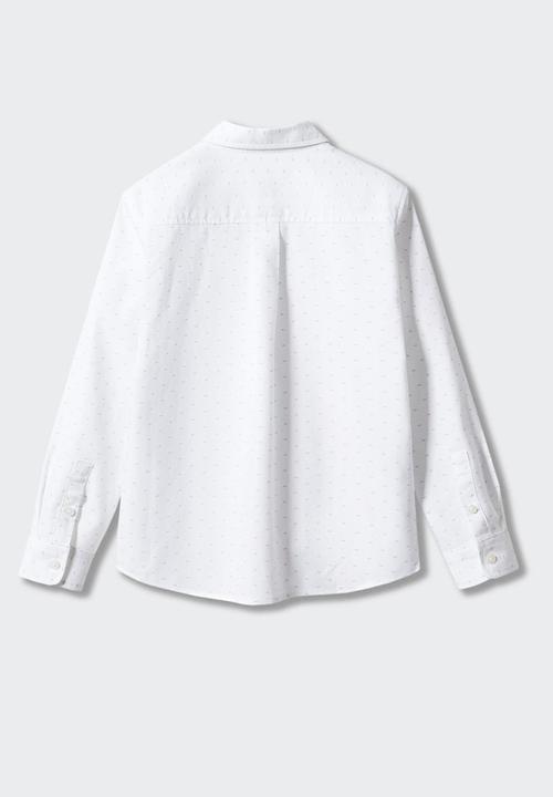 MANGO - Shirt oxfordbp - white