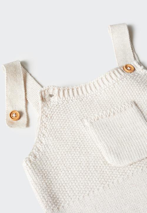 MANGO - Romper suit mar - sand