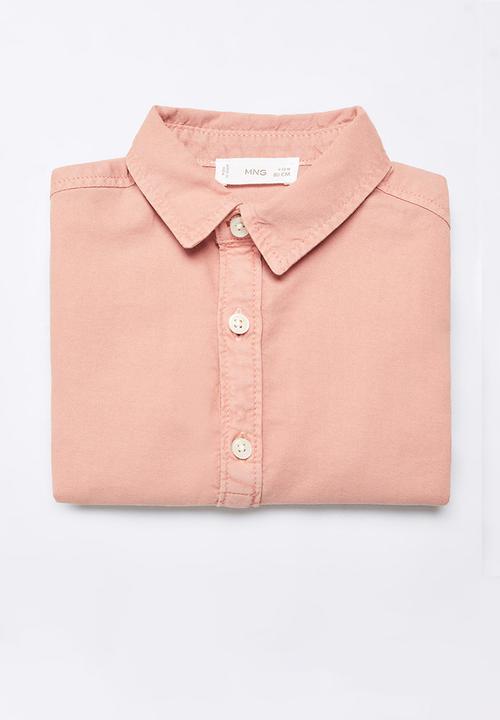 MANGO - Shirt polb - pink