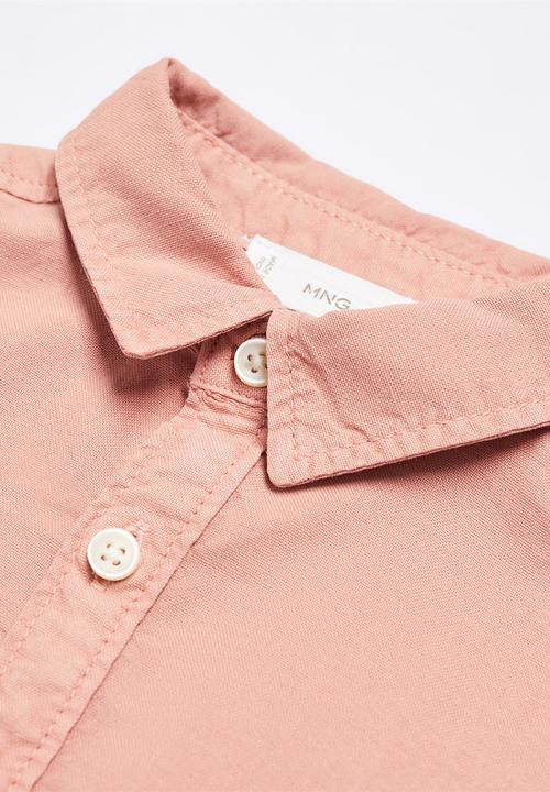 MANGO - Shirt polb - pink