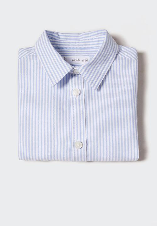 MANGO - Shirt oxfordbr - blue