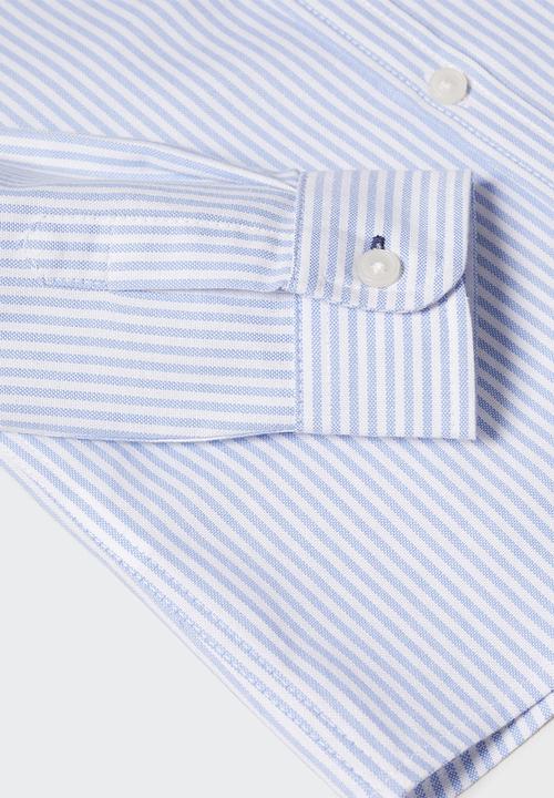 MANGO - Shirt oxfordbr - blue