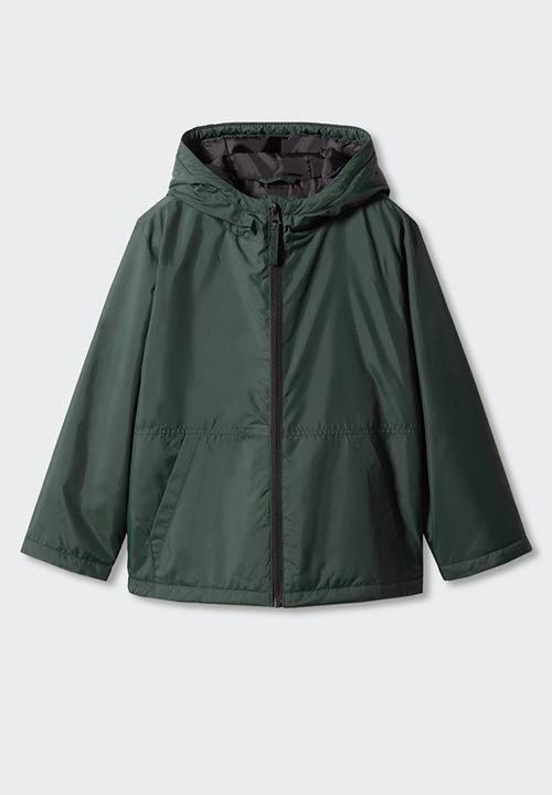 MANGO - Anorak pepe5 - dark green