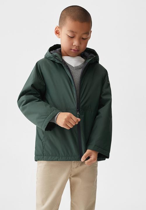 MANGO - Anorak pepe5 - dark green
