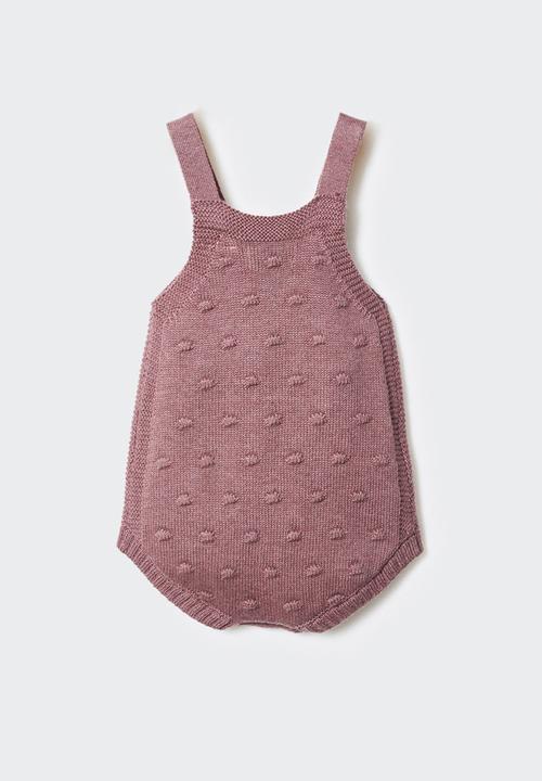 MANGO - Romper suit nadia - pink