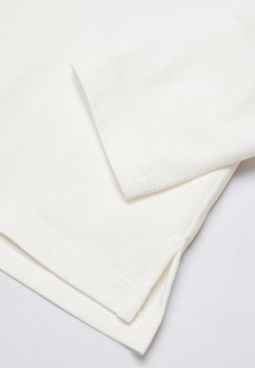 MANGO - T-shirt wild - off white