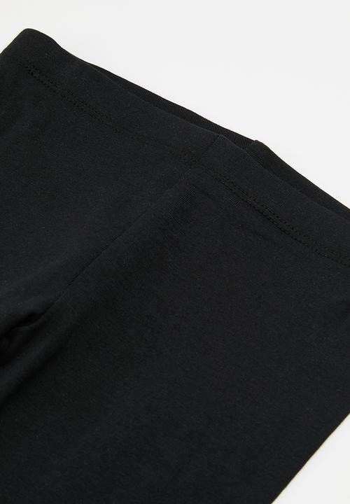 H&M - 2-Pack cycling shorts - black