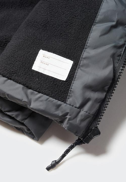 MANGO - Anorak america5 - charcoal