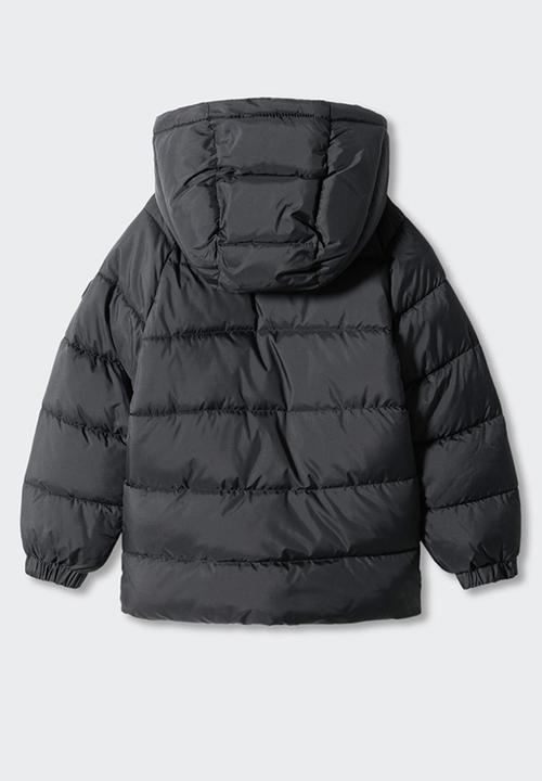 MANGO - Anorak america5 - charcoal