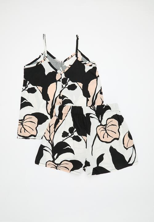 Rebel Republic - Cami & short pj set - multi