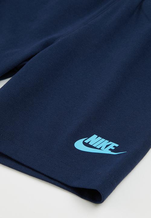 Nike - Nkb b nsw jersey short set - midnight navy