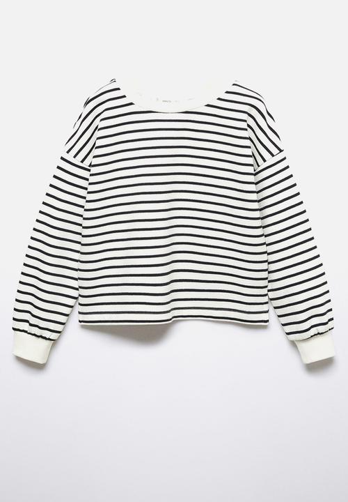 MANGO - Sweatshirt stella - off white