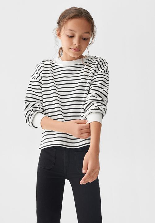 MANGO - Sweatshirt stella - off white