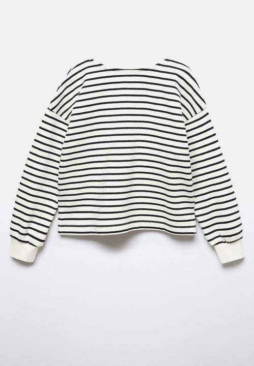MANGO - Sweatshirt stella - off white