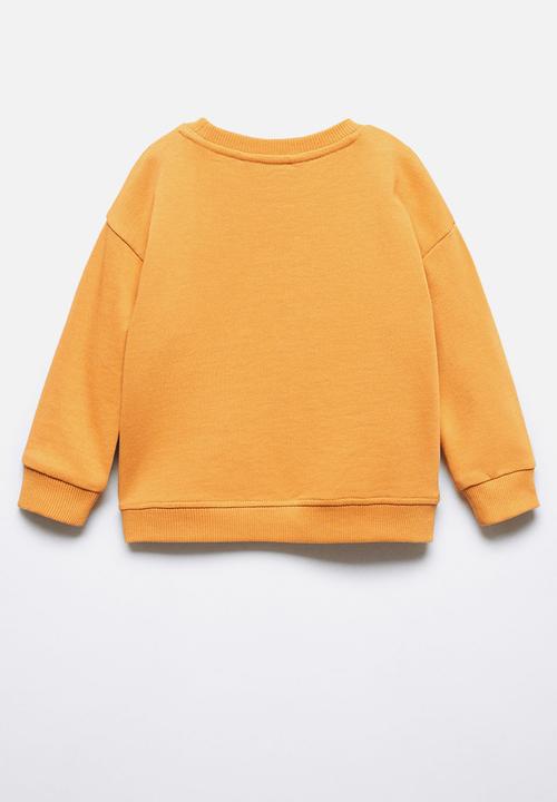 MANGO - Sweatshirt roar - mustard