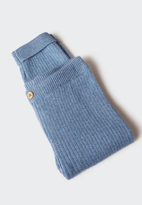MANGO - Trousers june - blue