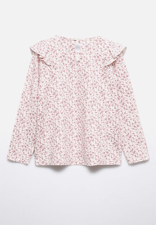 MANGO - T-shirt linda - ligth pink