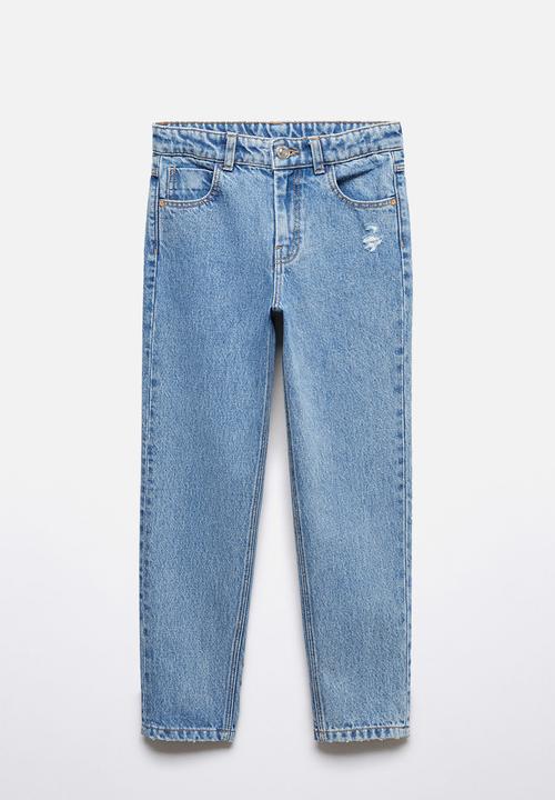 MANGO - Jeans mom - denim