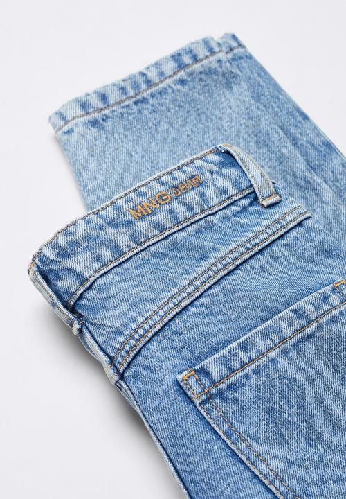 MANGO - Jeans mom - denim