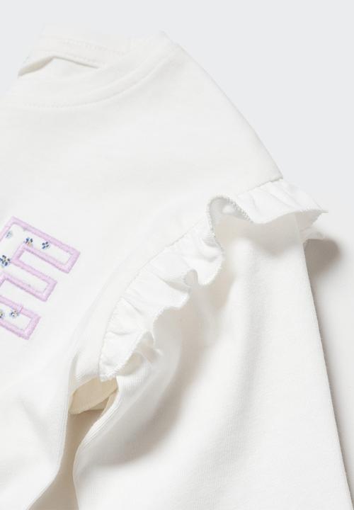 MANGO - T-shirt nice - off white