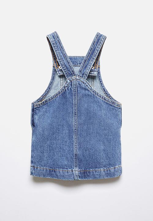 MANGO - Dungaree dress paulab - denim